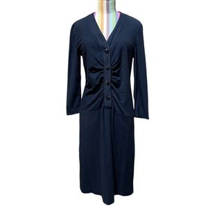 Vintage Blake for I.F. Industries Midnight Blue Dress 0888